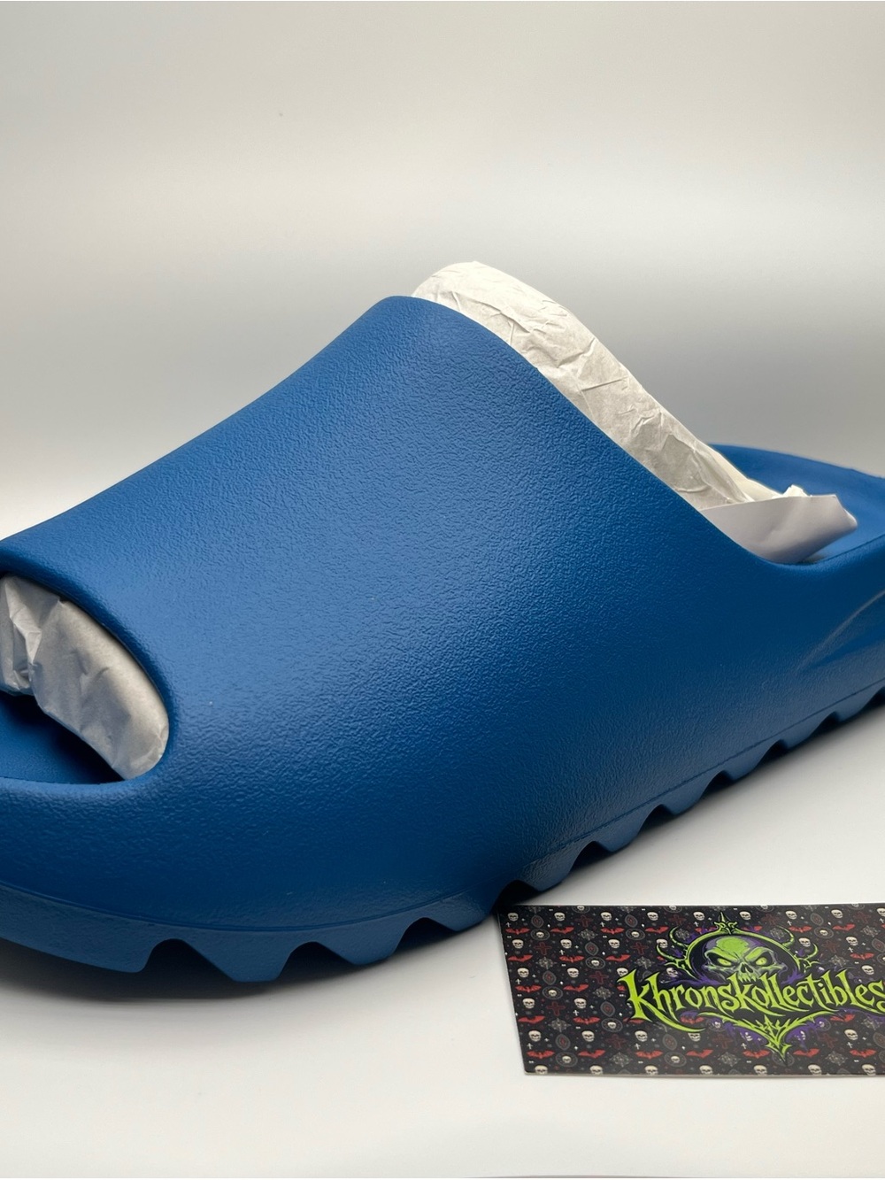 YS-01 Men's Blue Slide Sandal Slip-On Synthetic US 13